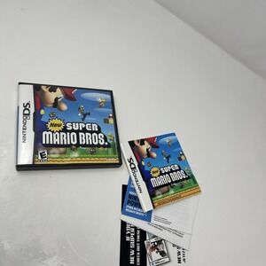 Nintendo Ds New Super Mario Bros Case And Manual Only NO GAME